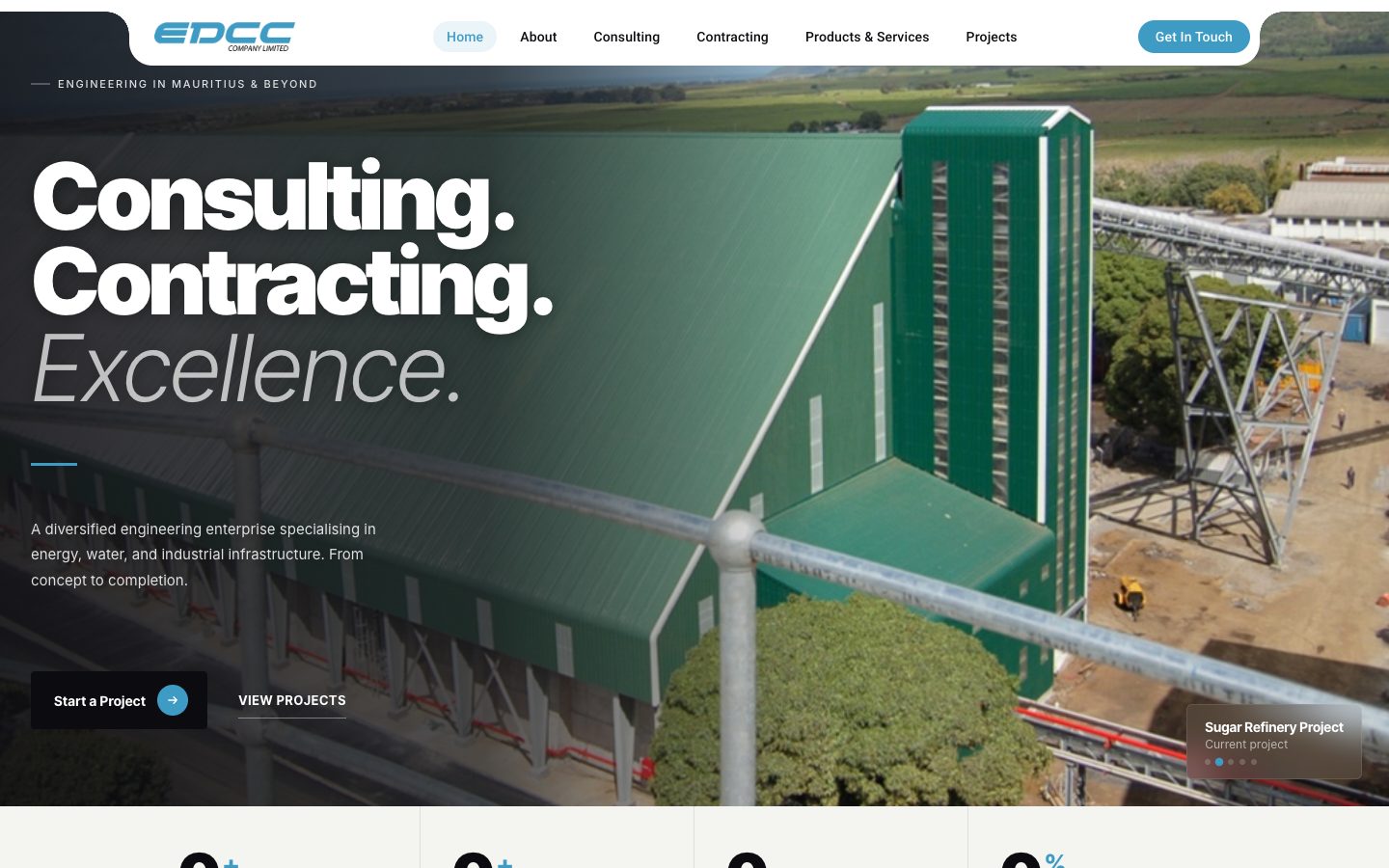 EDCC Co. Ltd website