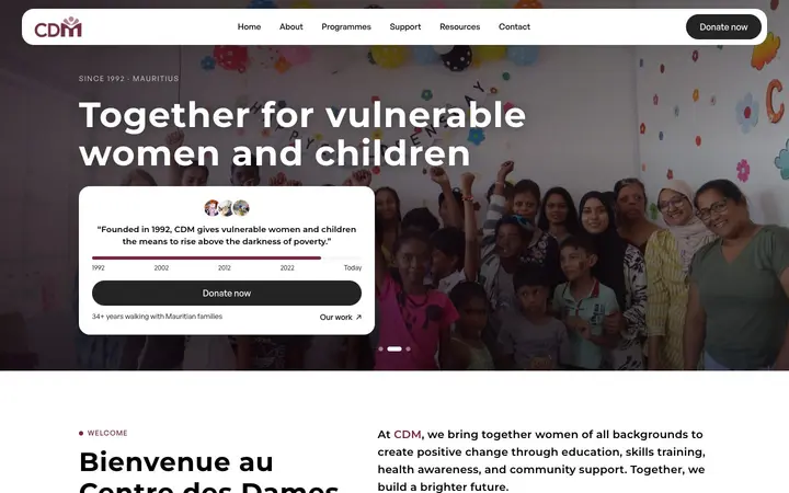Centre des Dames Mourides website