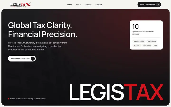 Legistax & Forensics website